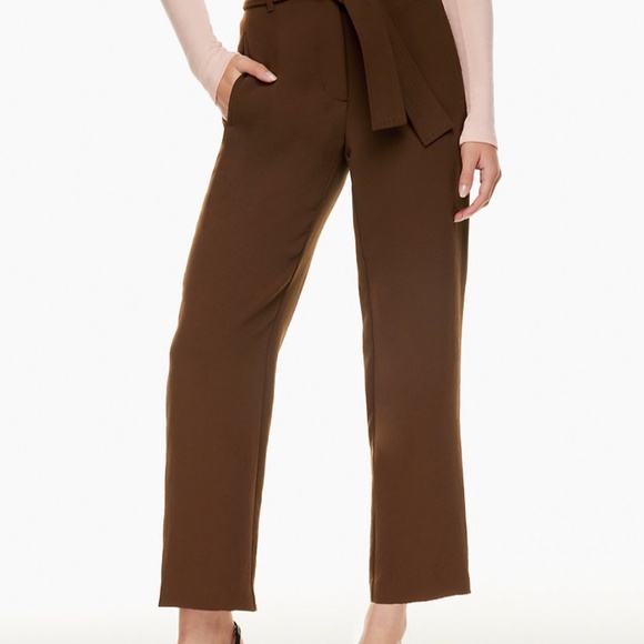 Wilfred High-Waisted Belted Pants - Picture 2 of 3